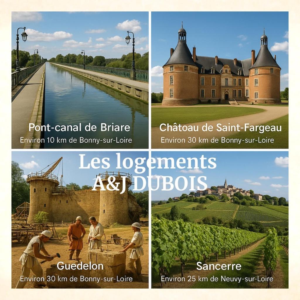 Hébergement de vacances A&j Family - Sur Loire - Guedelon Neuvy-sur-Loire